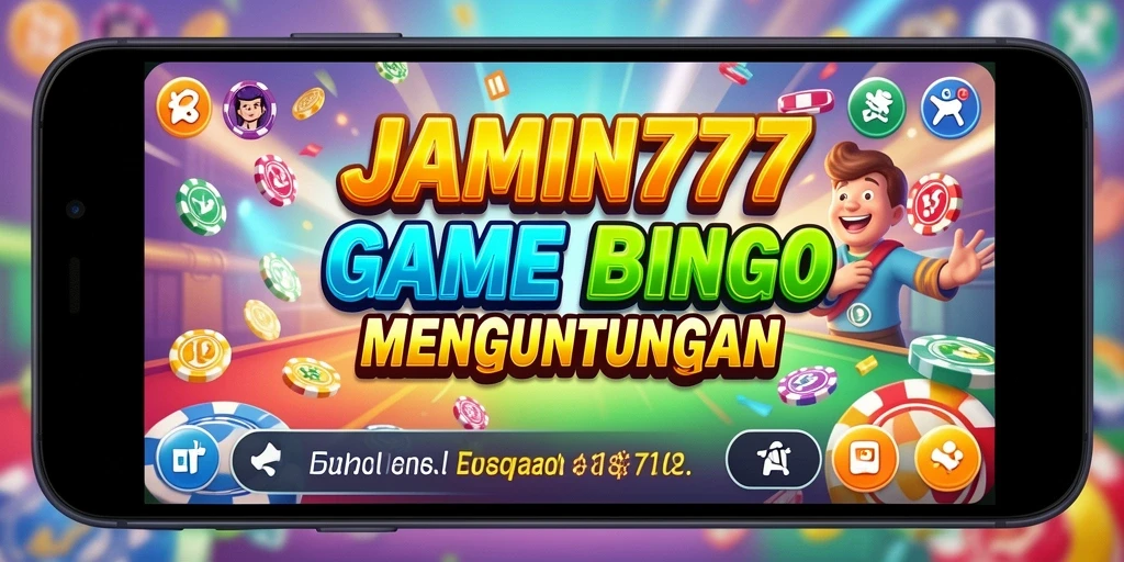 Tampilan utama gameplay Bingo JAMIN777 yang seru dan interaktif.