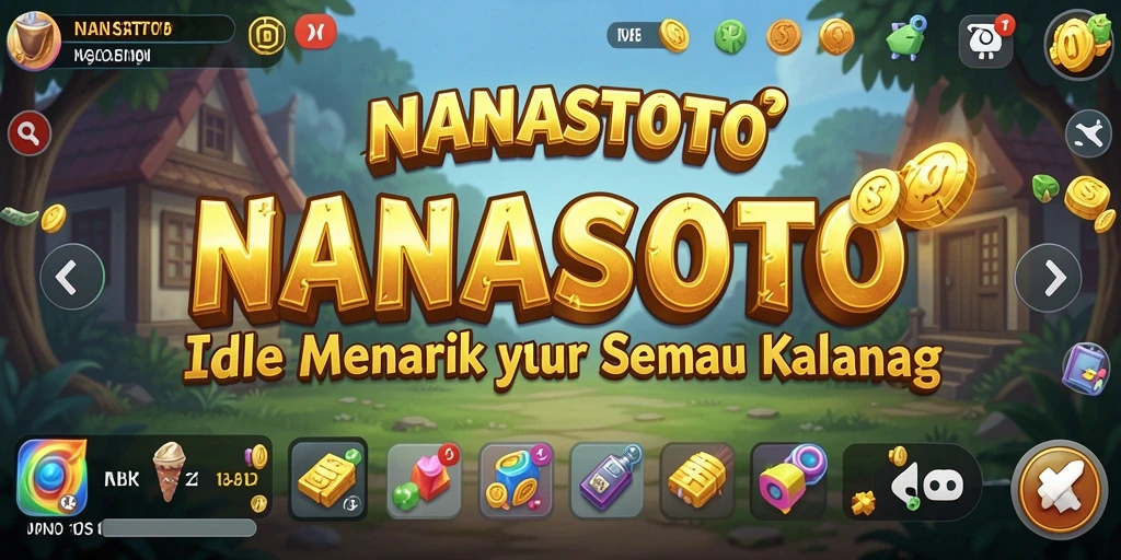 Tampilan gameplay NANASTOTO yang menarik dan menyenangkan.