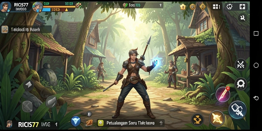 Gameplay RICIS77 yang penuh petualangan dan tantangan menarik.
