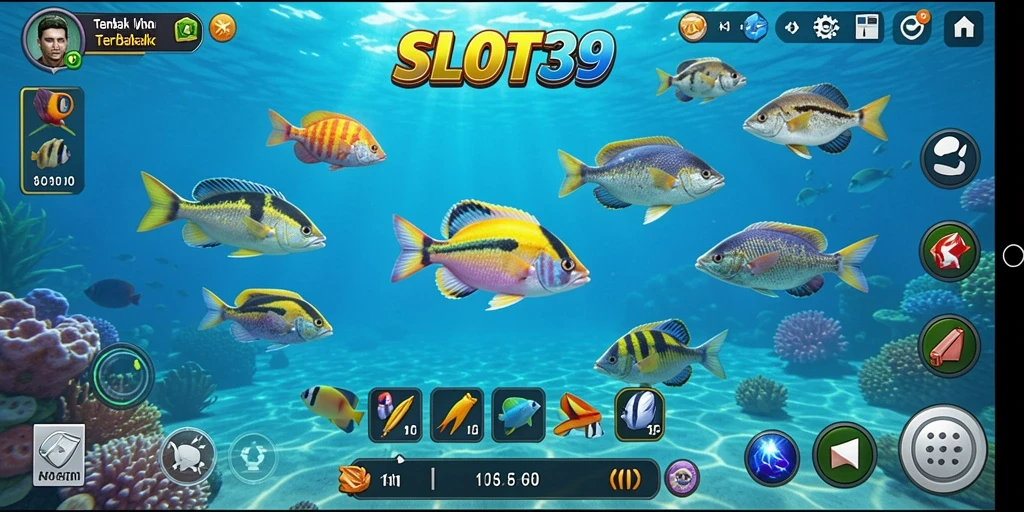 Gameplay seru menembak ikan di SLOT39.