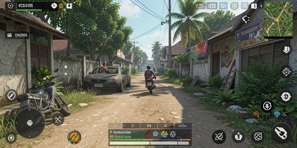 Tampilkan pengalaman gameplay VC55 yang realistis dengan simulasi kehidupan yang menarik.